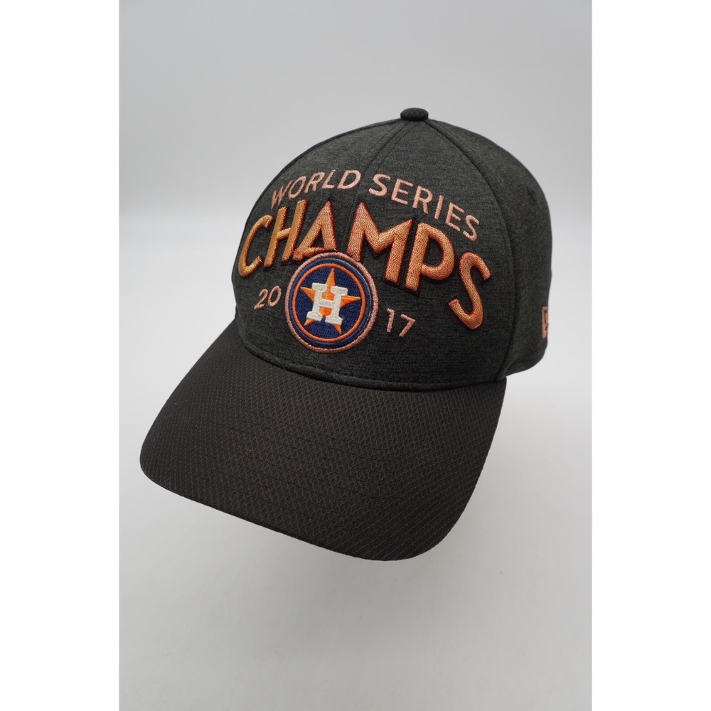 New Era 39Thirty Houston Astros Hat Cap MLB Baseball 2017 World Series Champs